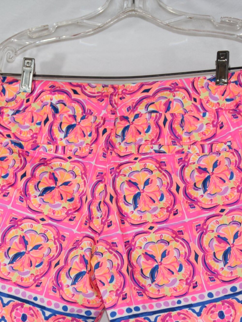 Lilly Pulitzer Callahan Shorts Size 6 Pink Fusion Rock House 5 inch Inseam Beach - Picture 5 of 7